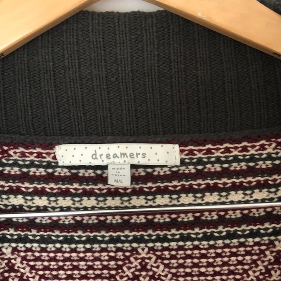 Dreamers Geometric Cardigan - Picture 2 of 5